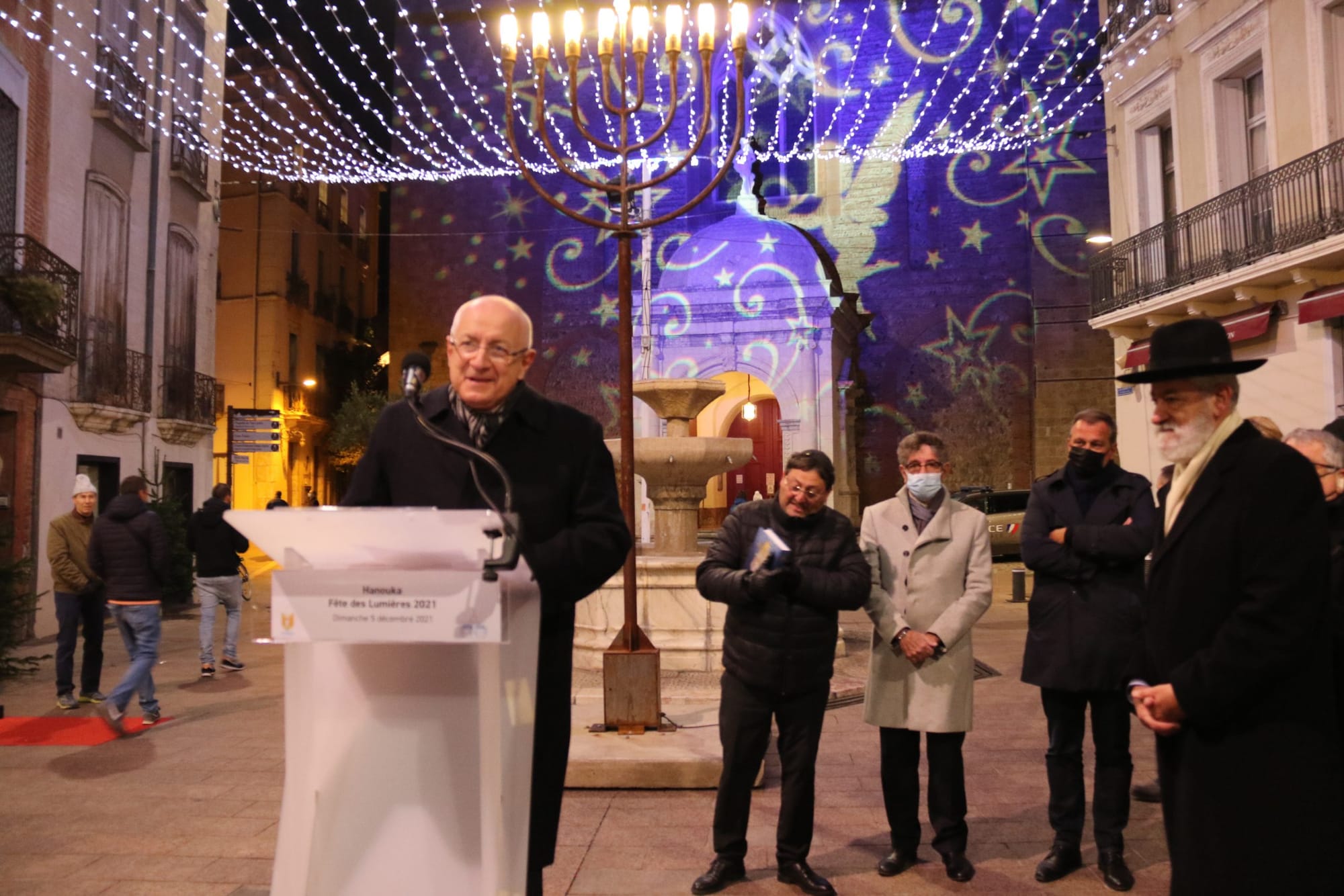 Dialogue interreligieux : Mgr Turini présent pour fêter "les lumières" avec la communauté juive