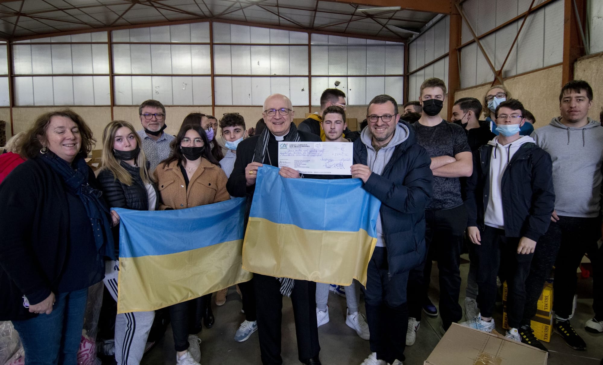 Près de 2200 euros récoltés pour l'aide en Ukraine