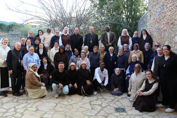 2 février - Visite de Mgr Scherrer au Carmel de Vinça